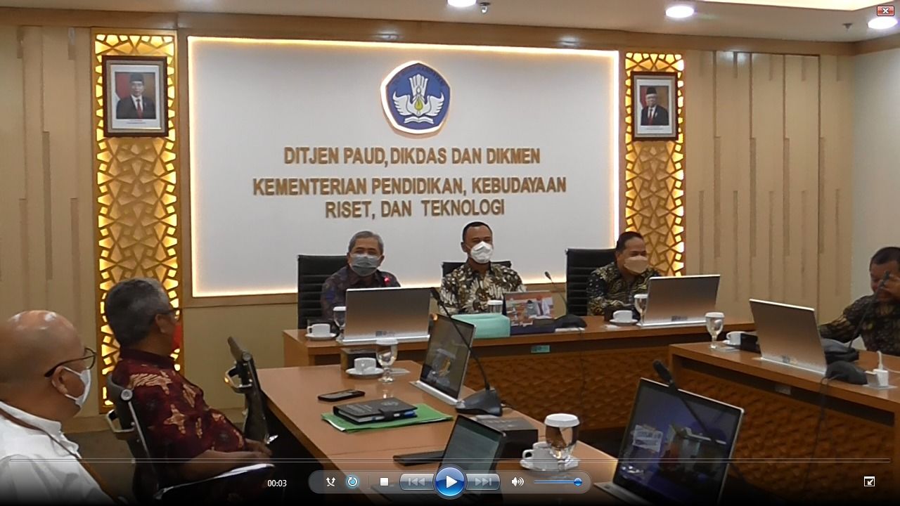 Bupati Sijunjung Audiensi dengan Sekretaris Ditjen PAUD Dikdas dan Dikmen